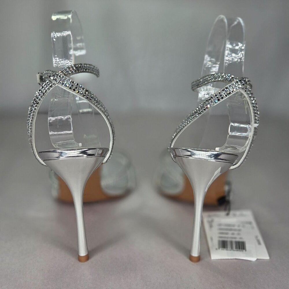 Mango Strap Rhinestone Sandals, Size: 38 - Picture 4 of 8